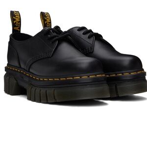 DR. MARTENS  Audrick Nappa Leather Platform Shoes